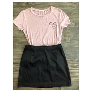 VINTAGE 90s silk skirt. Size small.